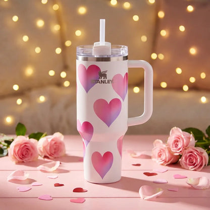 LÓVEA HeartSip Valentine Tumbler 40 oz